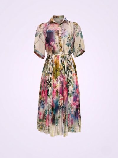 Đầm Maxi Vintage Hai Lớp Limited VH237