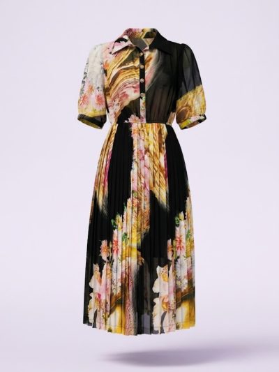 Đầm Maxi Vintage Hai Lớp Limited VH182