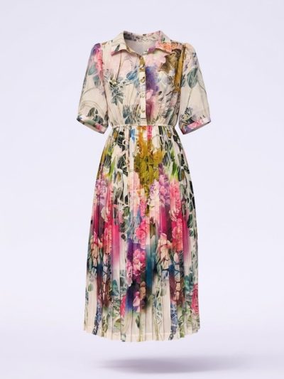 Đầm Maxi Vintage Hai Lớp Limited VH190