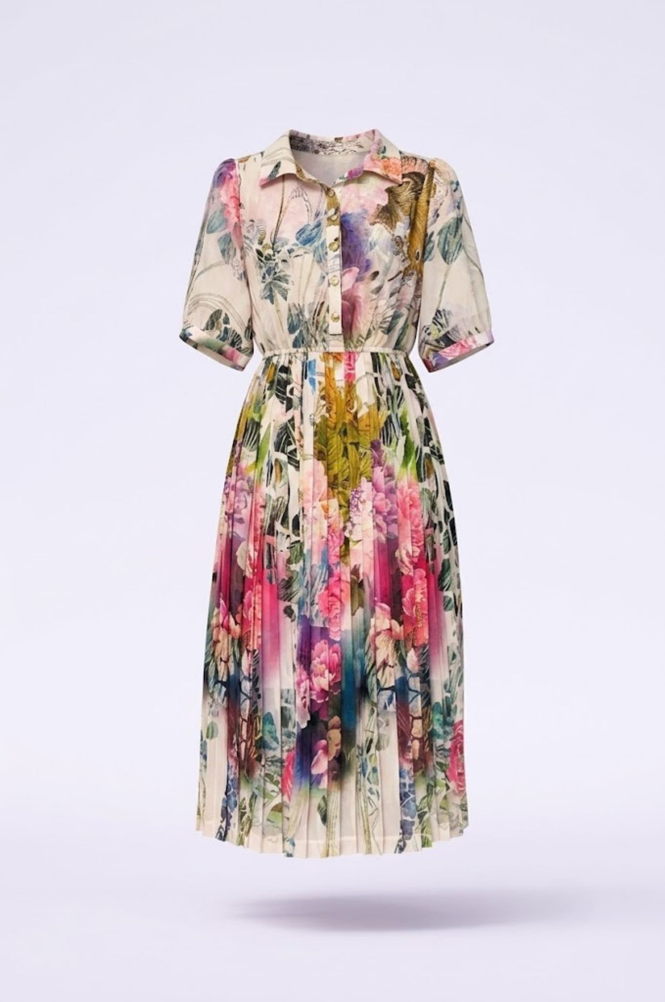 Đầm Maxi Vintage Hai Lớp Limited VH190