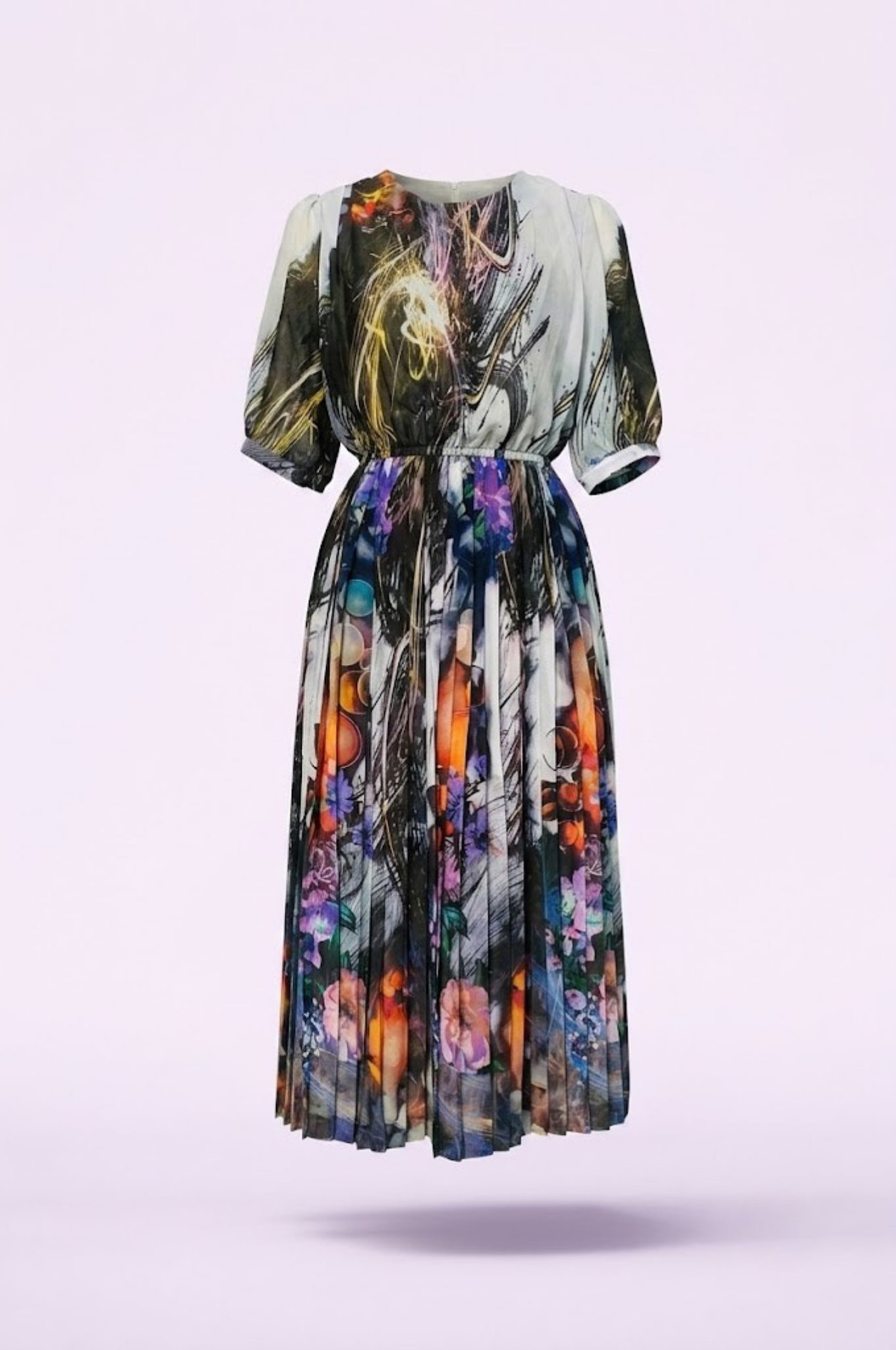 Đầm Maxi Vintage Hai Lớp Limited VH176