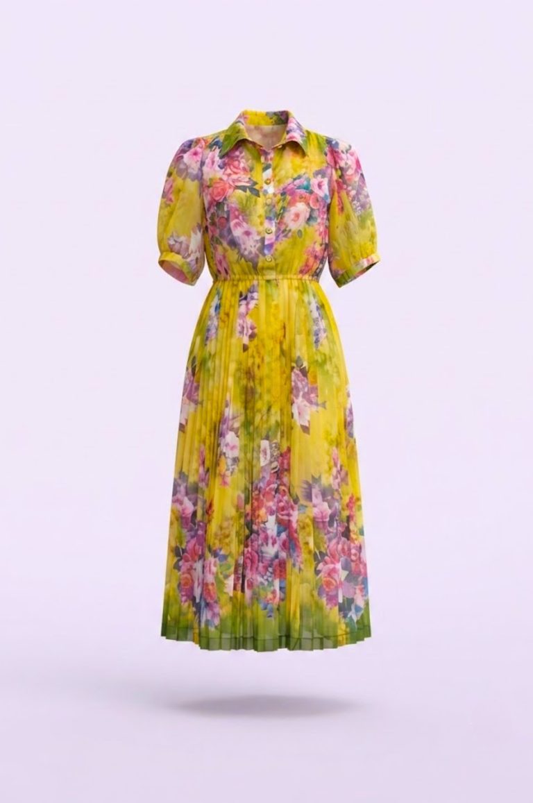 Đầm Maxi Vintage Hai Lớp Limited VH222