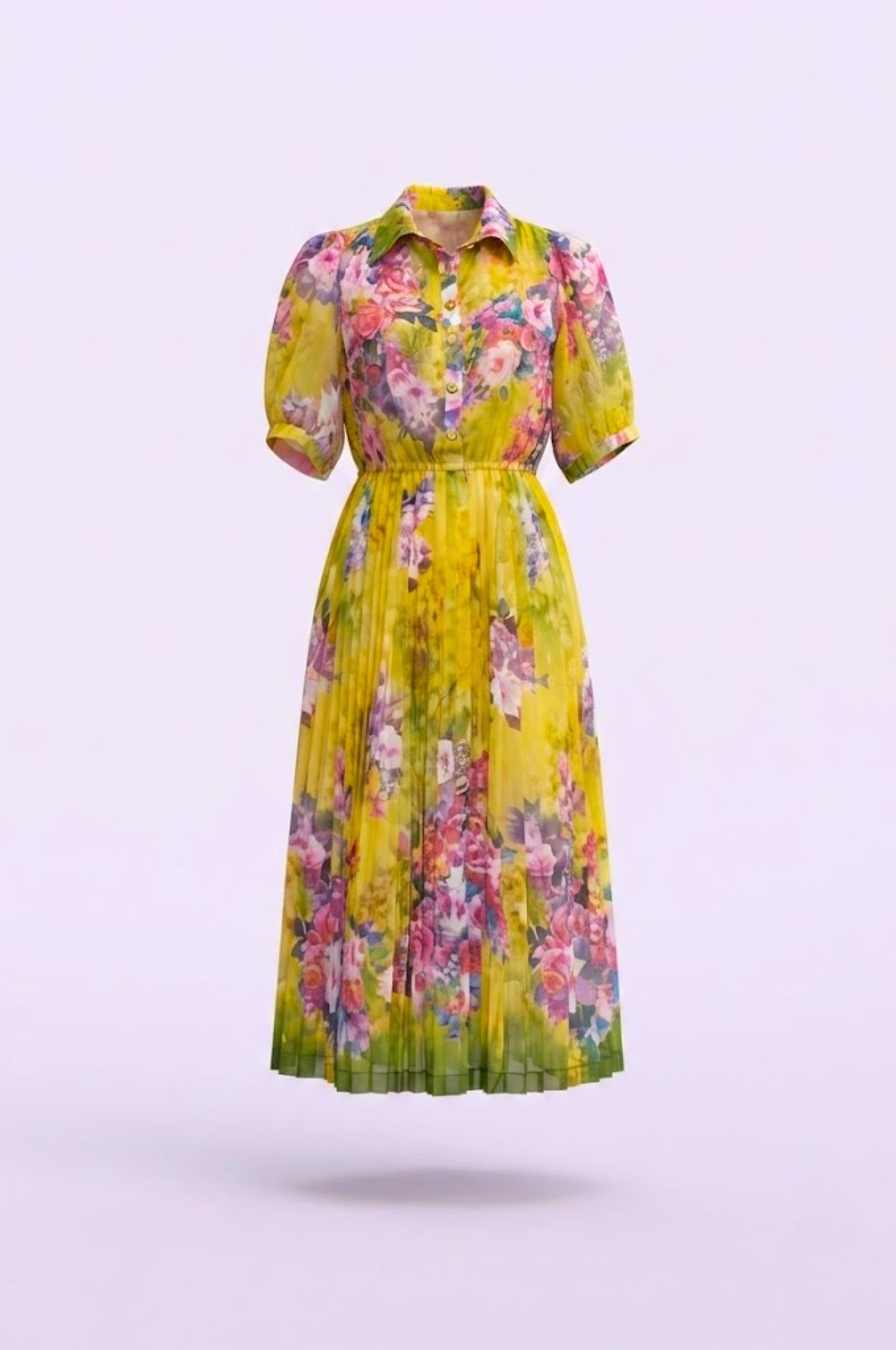 Đầm Maxi Vintage Hai Lớp Limited VH222