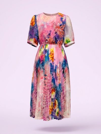 Đầm Maxi Vintage Hai Lớp Limited VH183