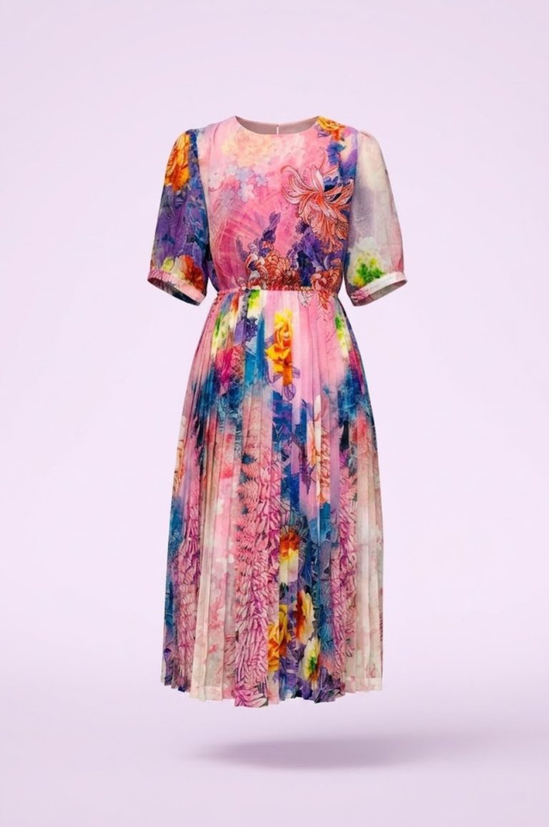 Đầm Maxi Vintage Hai Lớp Limited VH183