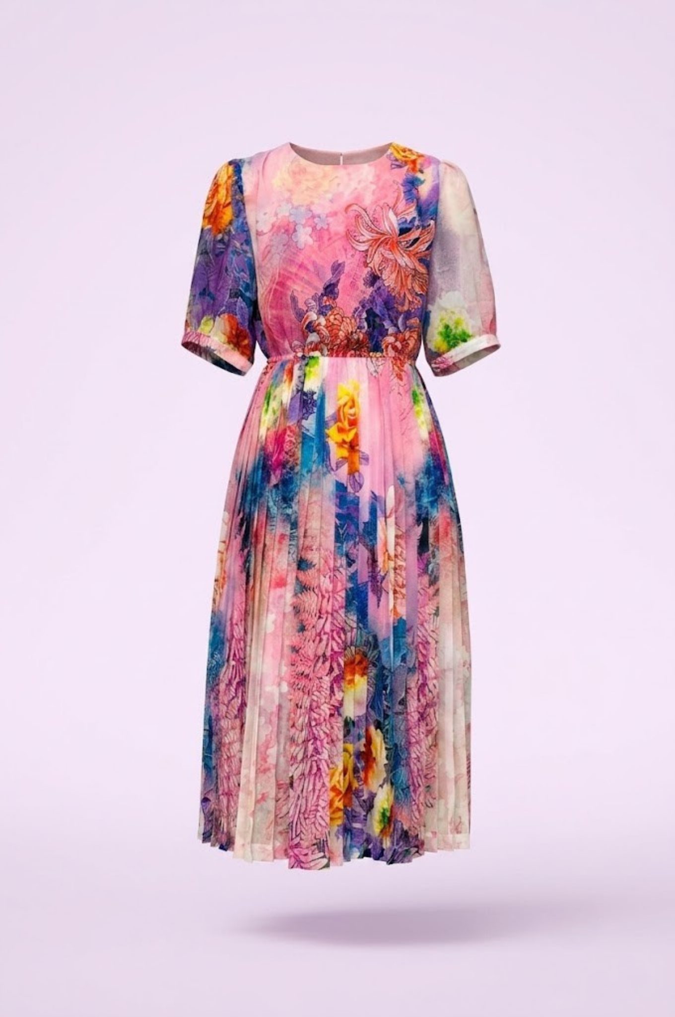 Đầm Maxi Vintage Hai Lớp Limited VH183