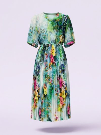 Đầm Maxi Vintage Hai Lớp Limited VH191