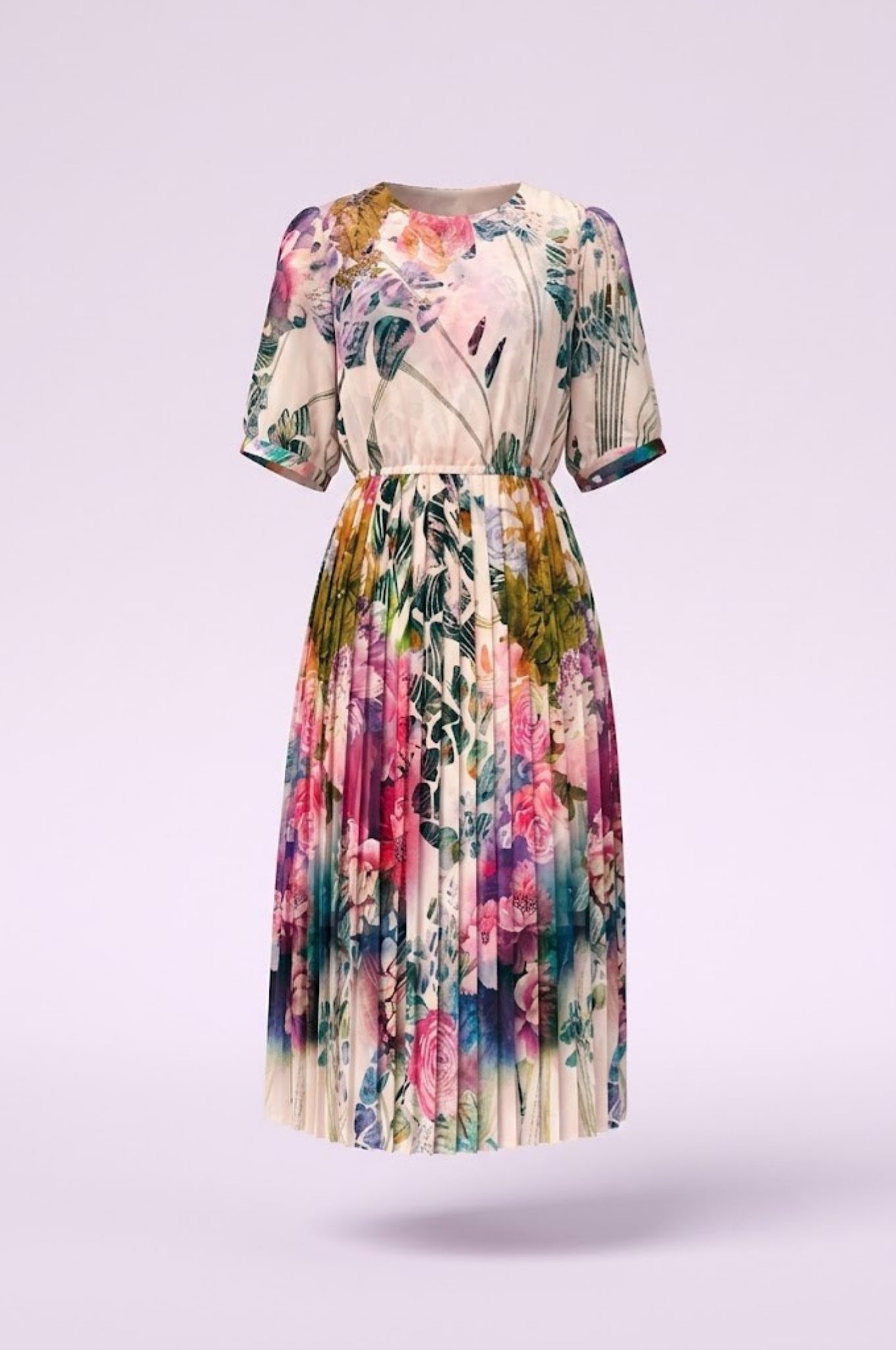 Đầm Maxi Vintage Hai Lớp Limited VH177