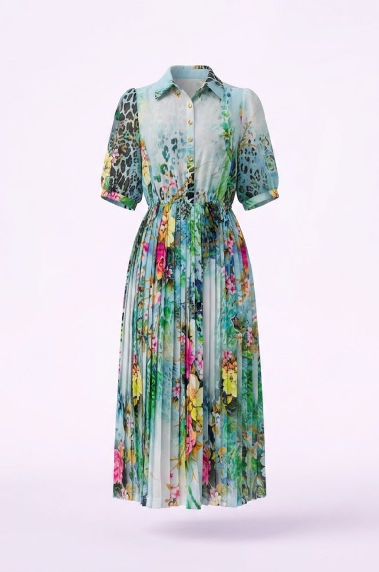 Đầm Maxi Vintage Hai Lớp Limited VH209