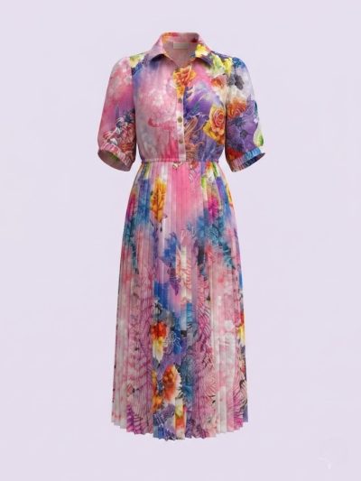 Đầm Maxi Vintage Hai Lớp Limited VH223