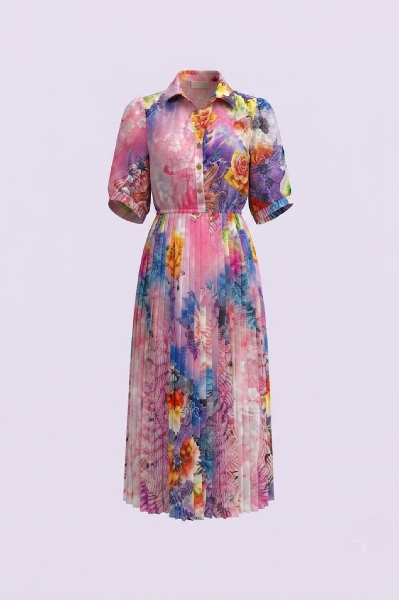 Đầm Maxi Vintage Hai Lớp Limited VH223