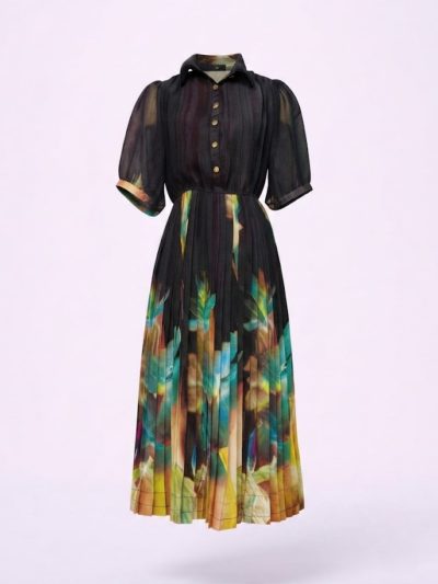 Đầm Maxi Vintage Hai Lớp Limited VH239