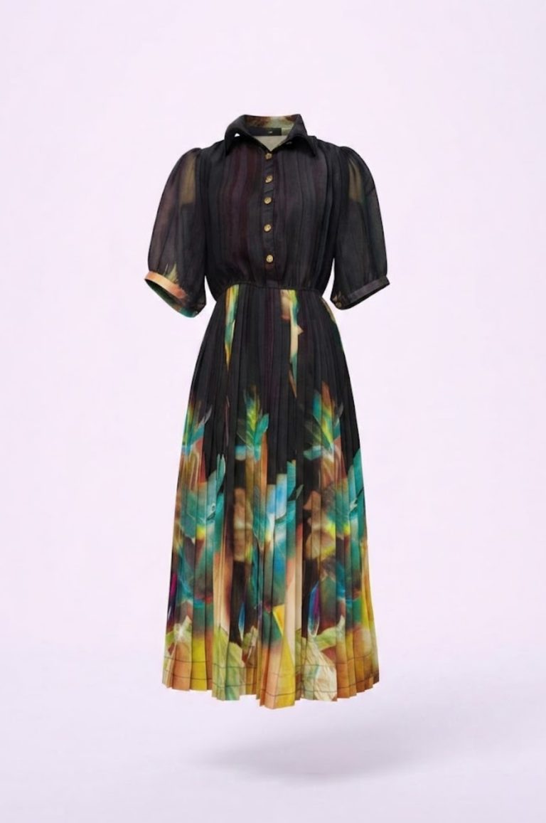 Đầm Maxi Vintage Hai Lớp Limited VH239