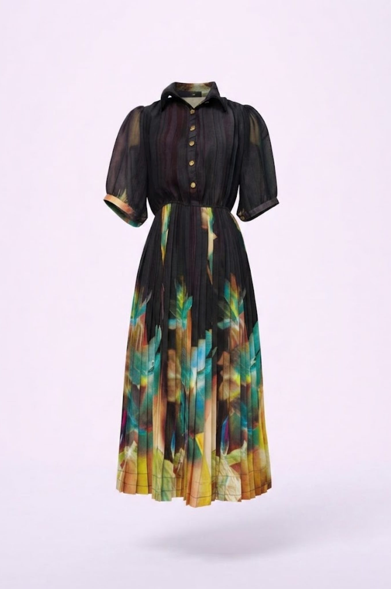 Đầm Maxi Vintage Hai Lớp Limited VH239