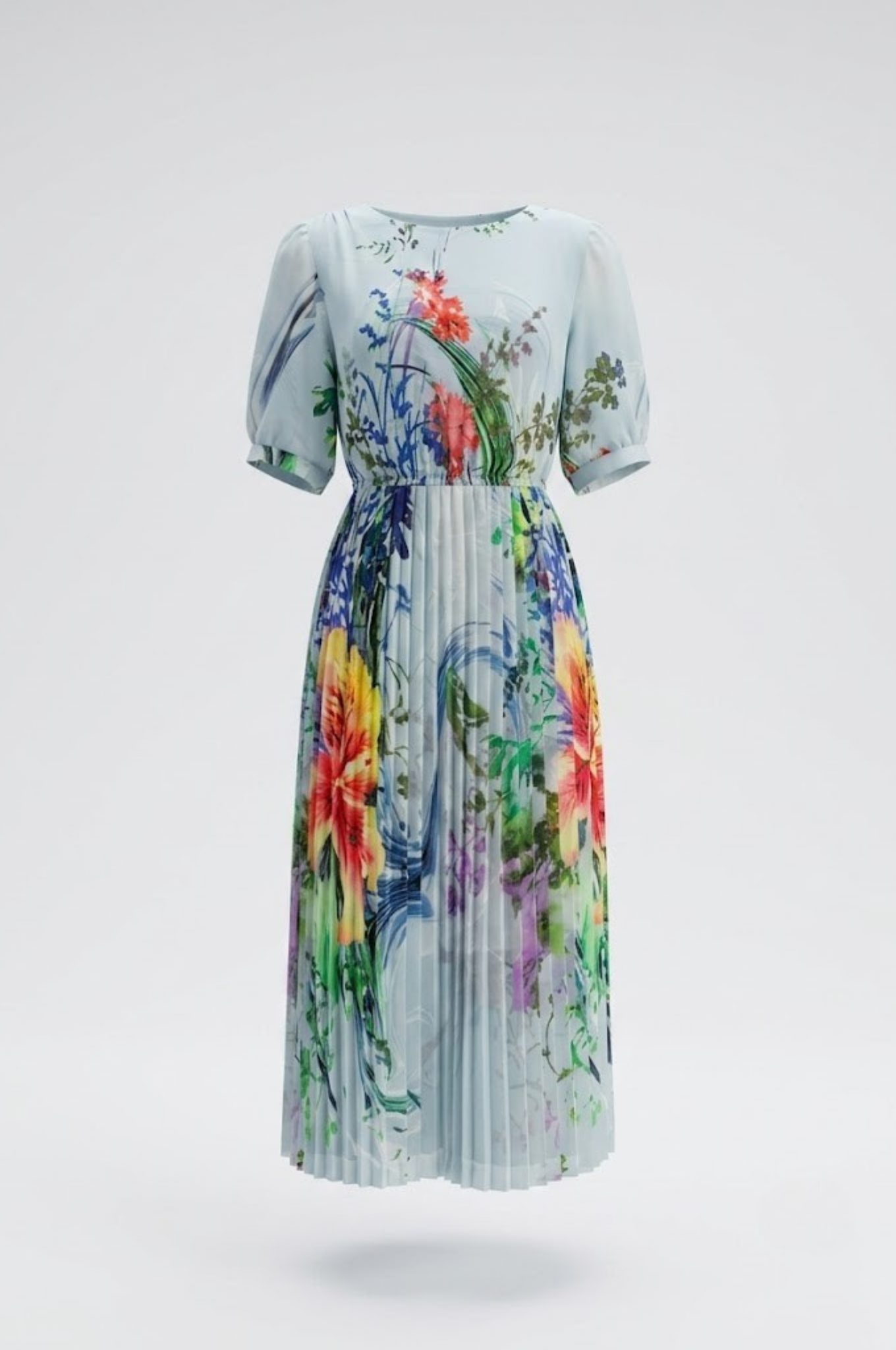 Đầm Maxi Vintage Hai Lớp Limited VH184