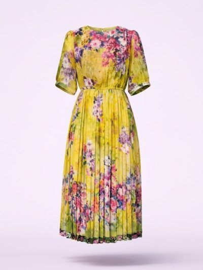 Đầm Maxi Vintage Hai Lớp Limited VH178