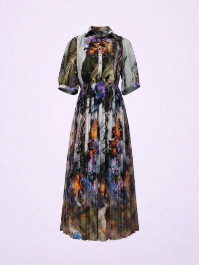 Đầm Maxi Vintage Hai Lớp Limited VH240
