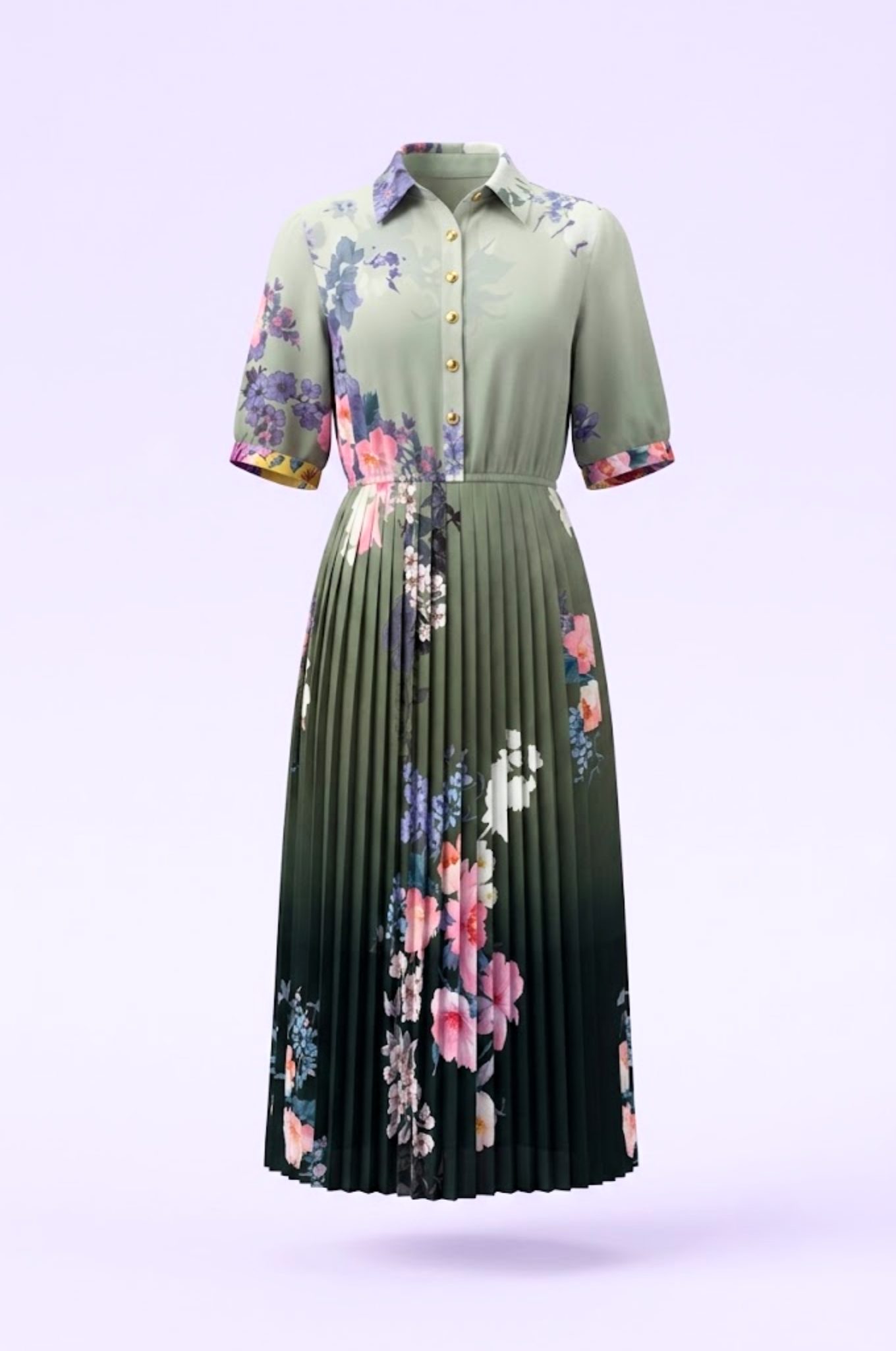 Đầm Maxi Vintage Hai Lớp Limited VH210