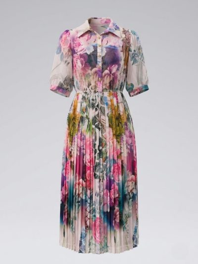 Đầm Maxi Vintage Hai Lớp Limited VH203