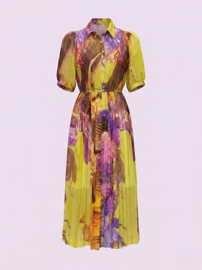 Đầm Maxi Vintage Hai Lớp Limited VH225