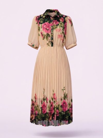 Đầm Maxi Vintage Hai Lớp Limited VH211