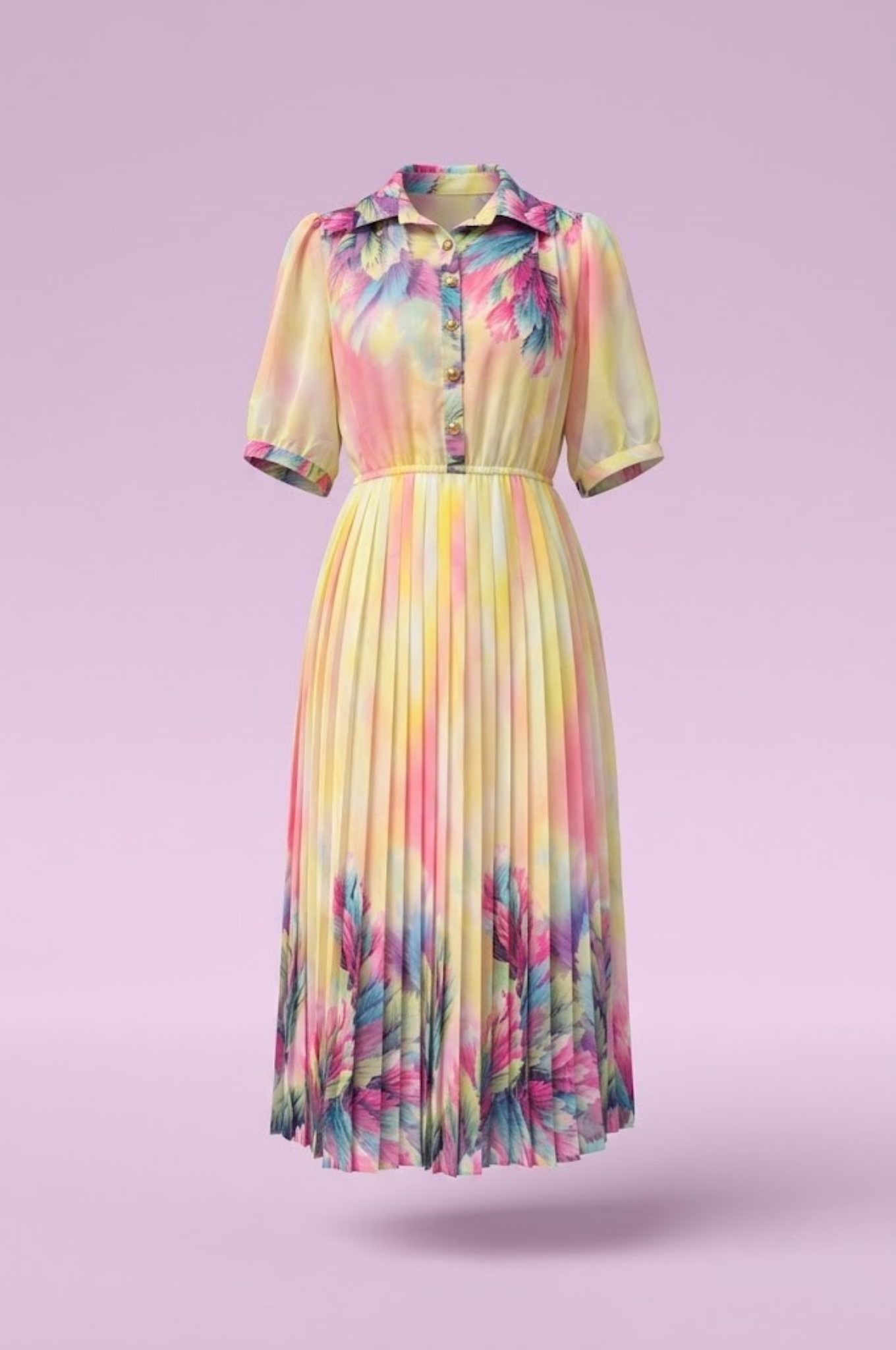 Đầm Maxi Vintage Hai Lớp Limited VH194