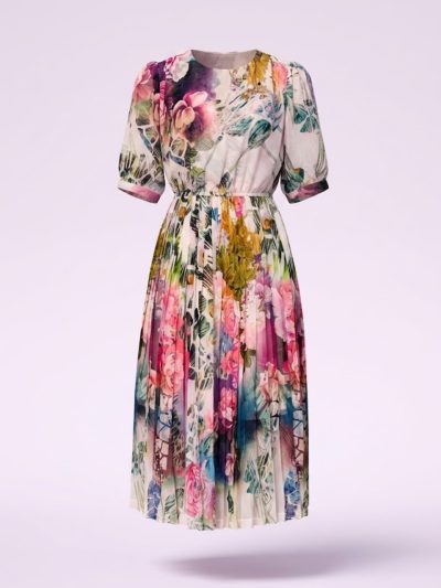 Đầm Maxi Vintage Hai Lớp Limited VH169