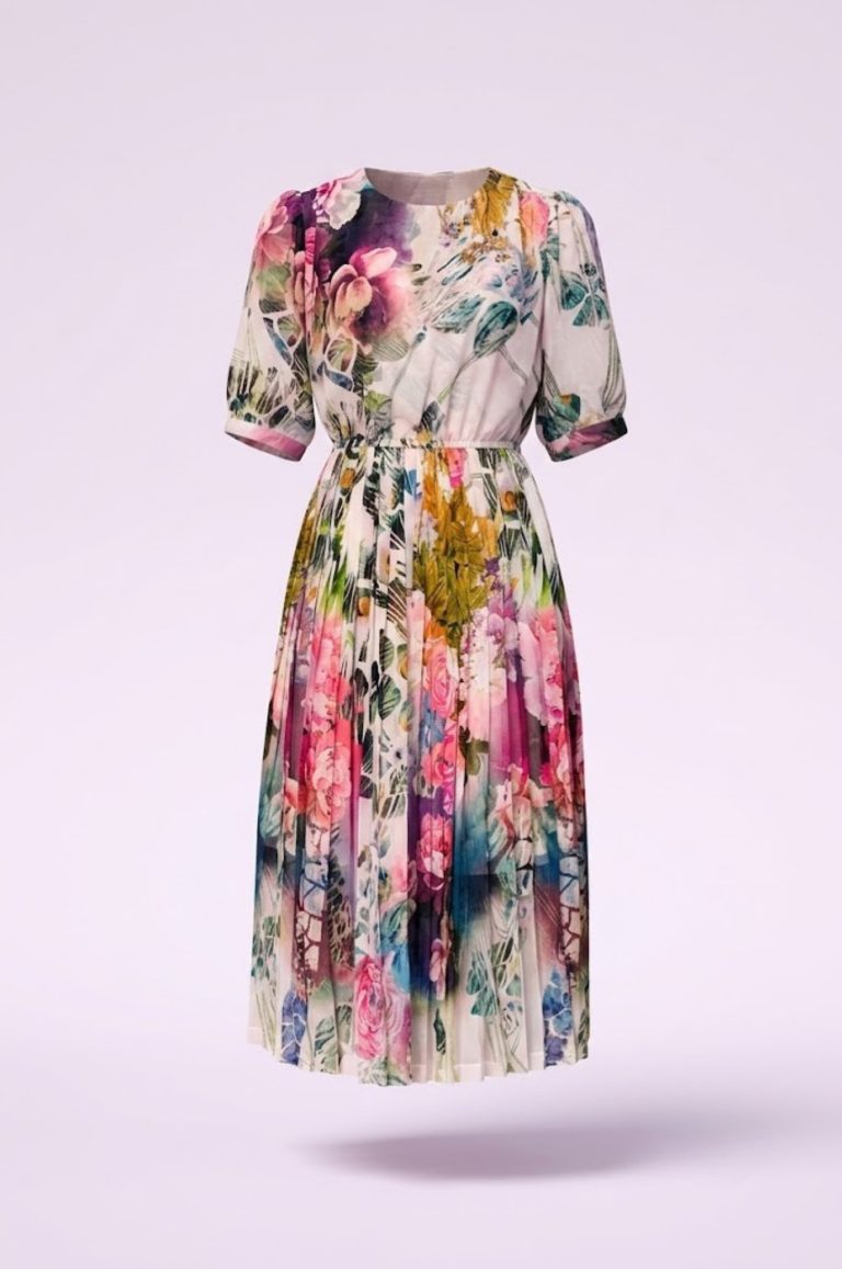 Đầm Maxi Vintage Hai Lớp Limited VH169