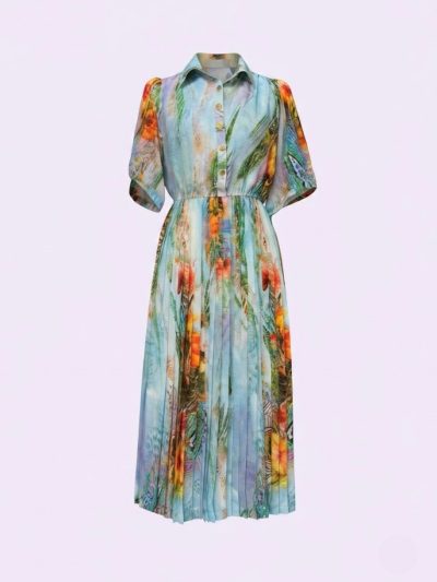 Đầm Maxi Vintage Hai Lớp Limited VH242