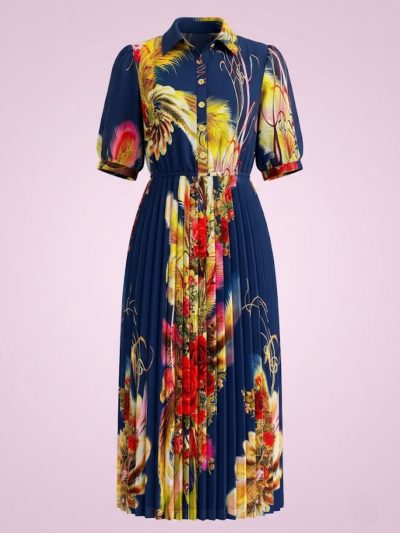 Đầm Maxi Vintage Hai Lớp Limited VH212