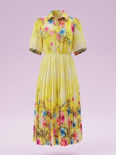 Đầm Maxi Vintage Hai Lớp Limited VH195