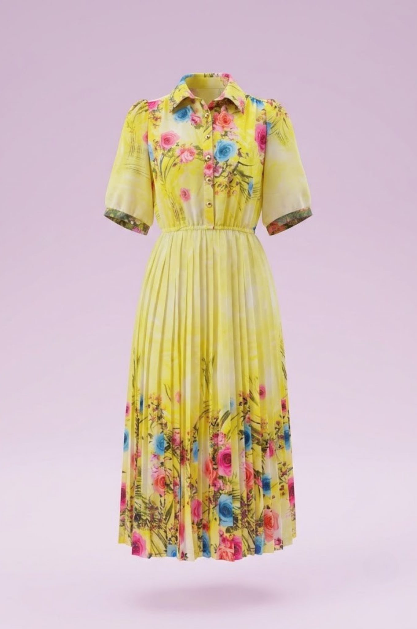Đầm Maxi Vintage Hai Lớp Limited VH195