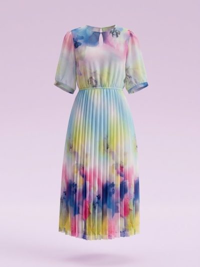 Đầm Maxi Vintage Hai Lớp Limited VH161
