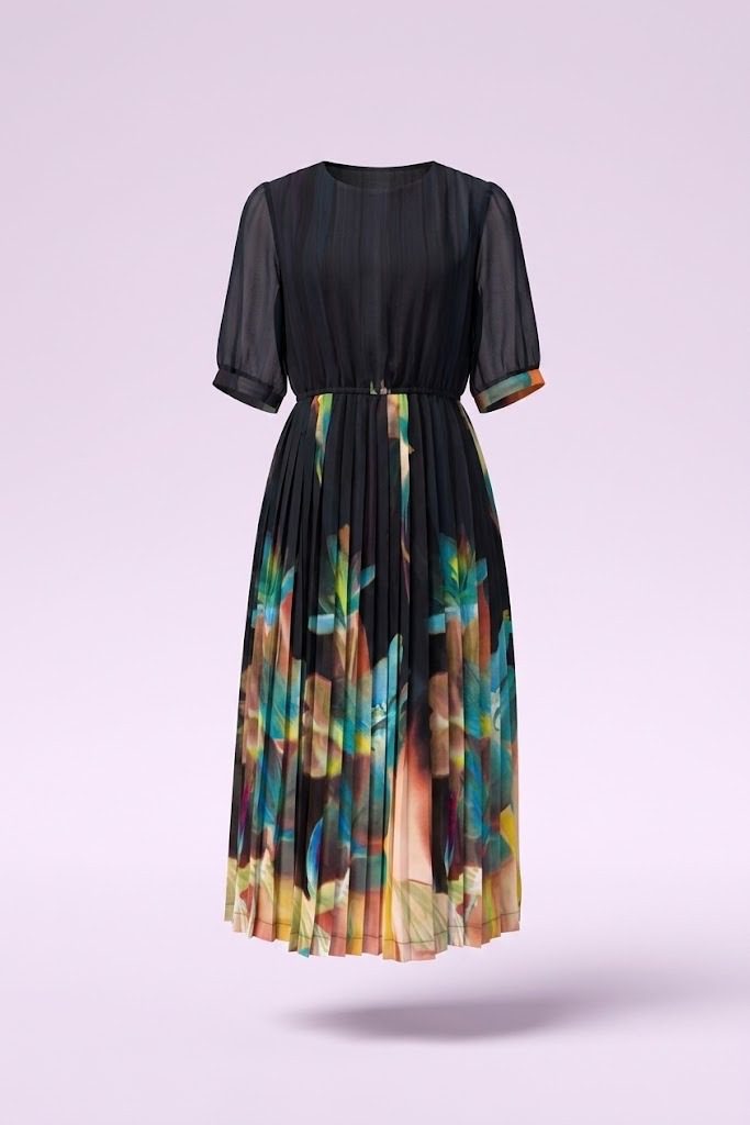 Đầm Maxi Vintage Hai Lớp Limited VH159