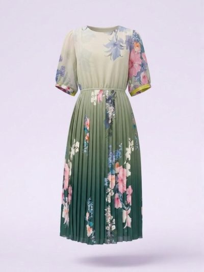 Đầm Maxi Vintage Hai Lớp Limited VH165