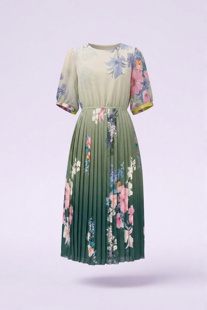 Đầm Maxi Vintage Hai Lớp Limited VH165