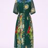 Đầm Maxi Vintage Hai Lớp Limited VH168