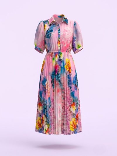 Đầm Maxi Vintage Hai Lớp Limited VH51