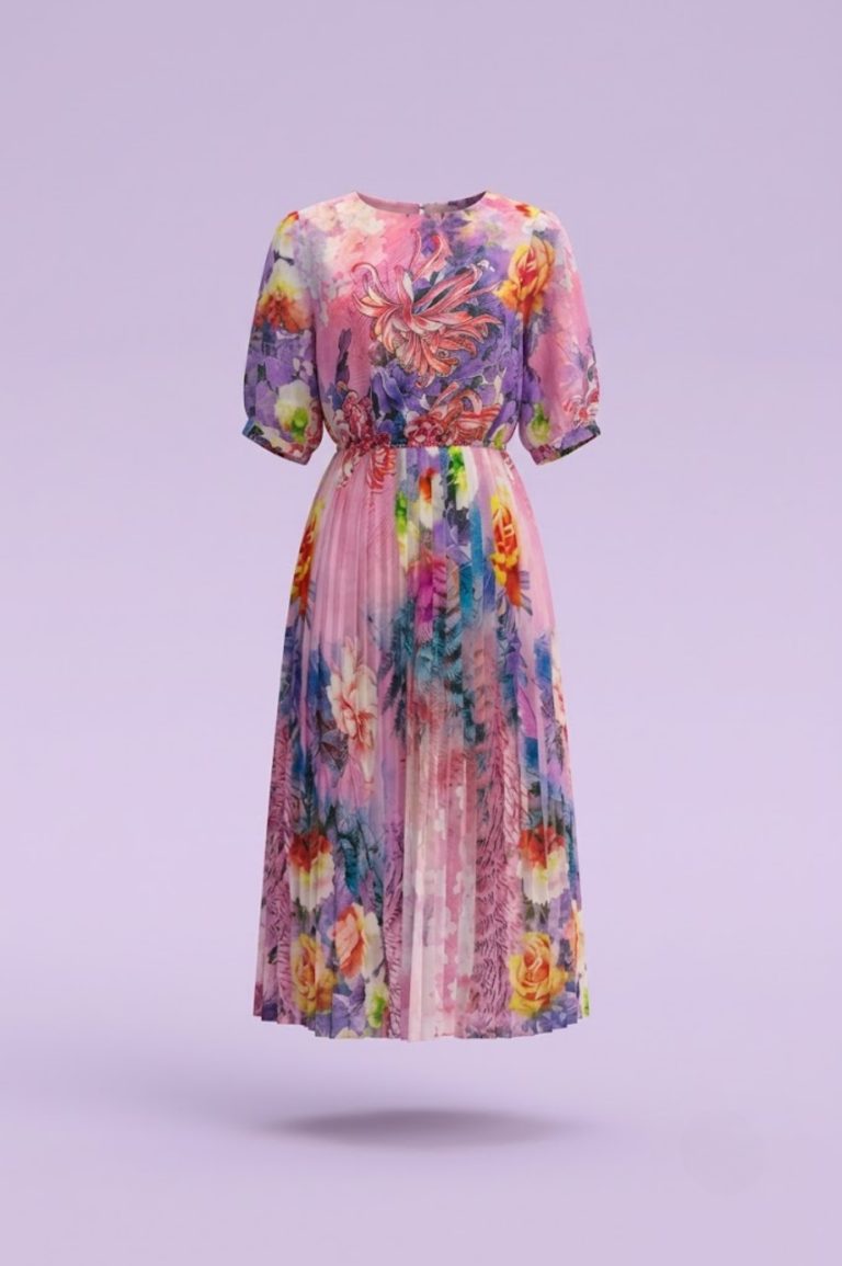 Đầm Maxi Vintage Hai Lớp Limited VH40