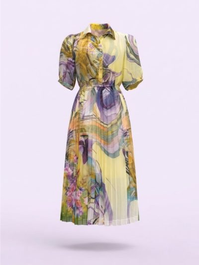 Đầm Maxi Vintage Hai Lớp Limited VH231