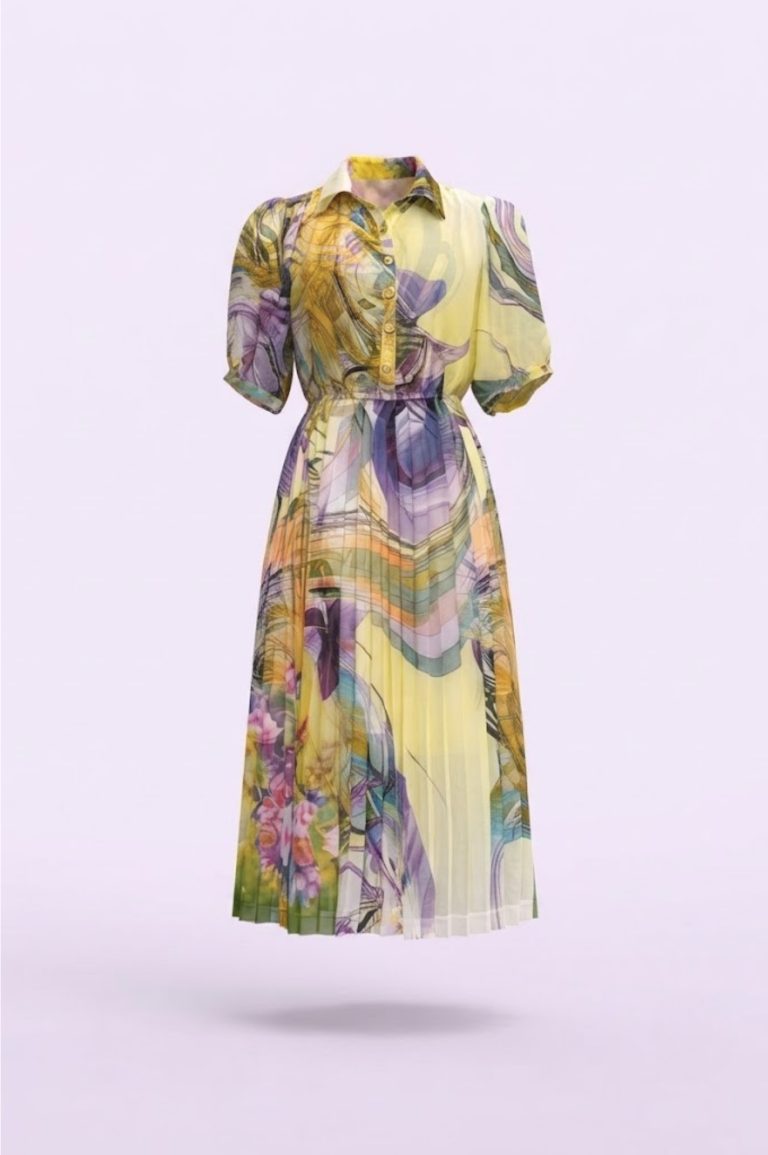 Đầm Maxi Vintage Hai Lớp Limited VH231
