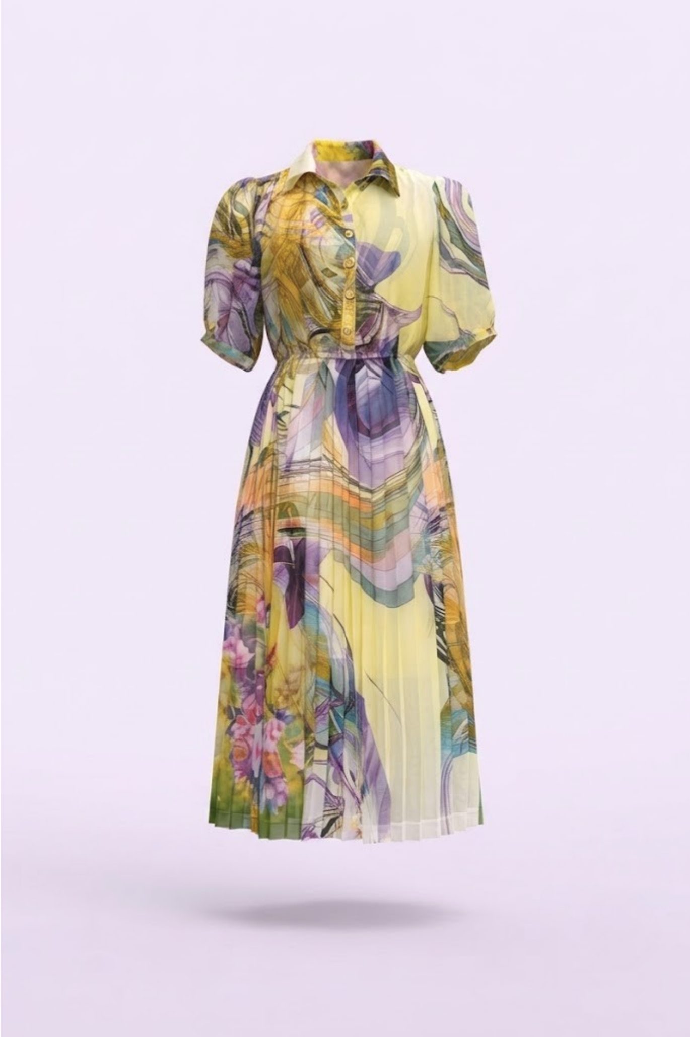 Đầm Maxi Vintage Hai Lớp Limited VH231