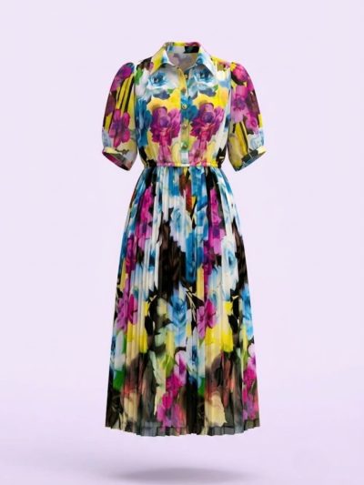 Đầm Maxi Vintage Hai Lớp Limited VH52