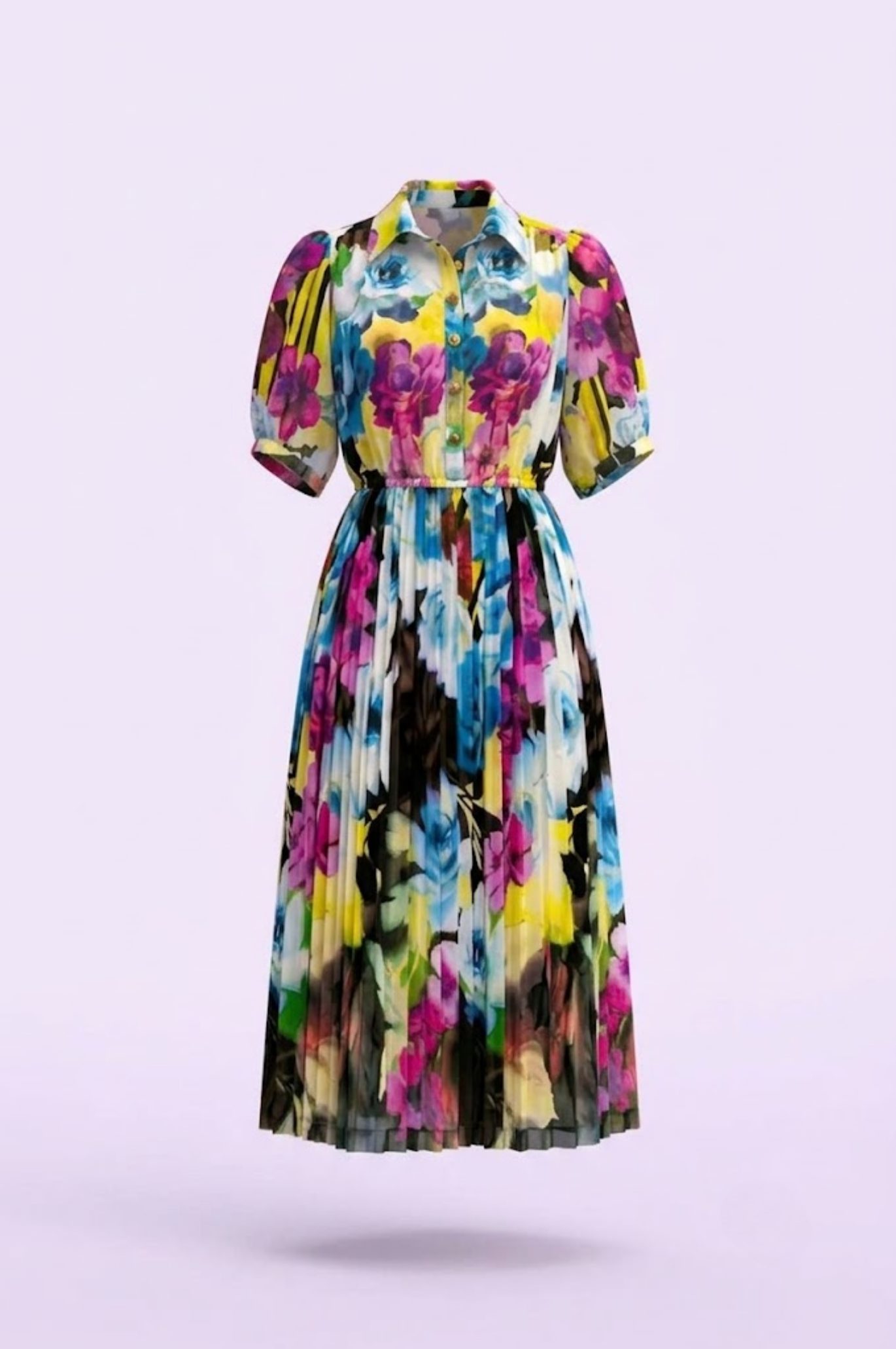 Đầm Maxi Vintage Hai Lớp Limited VH52