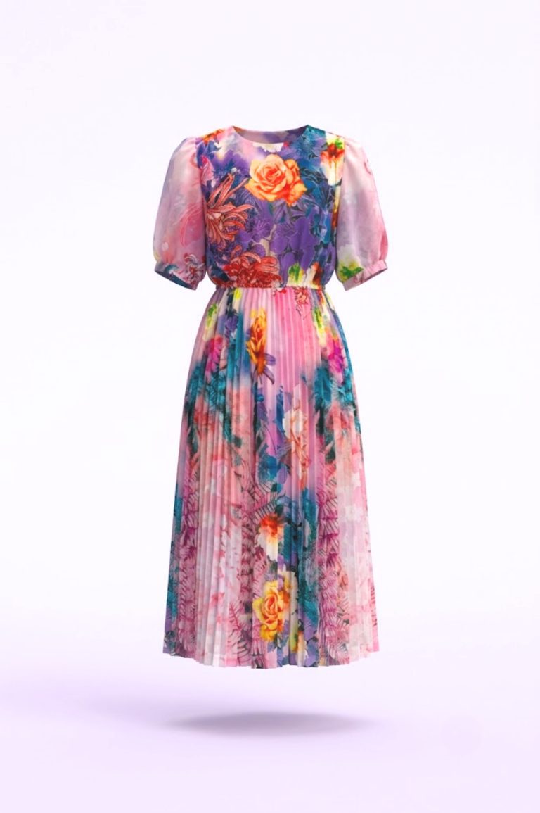 Đầm Maxi Vintage Hai Lớp Limited VH53