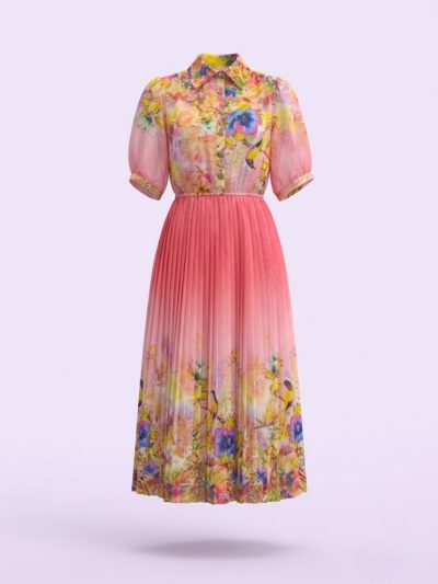 Đầm Maxi Vintage Hai Lớp Limited VH41