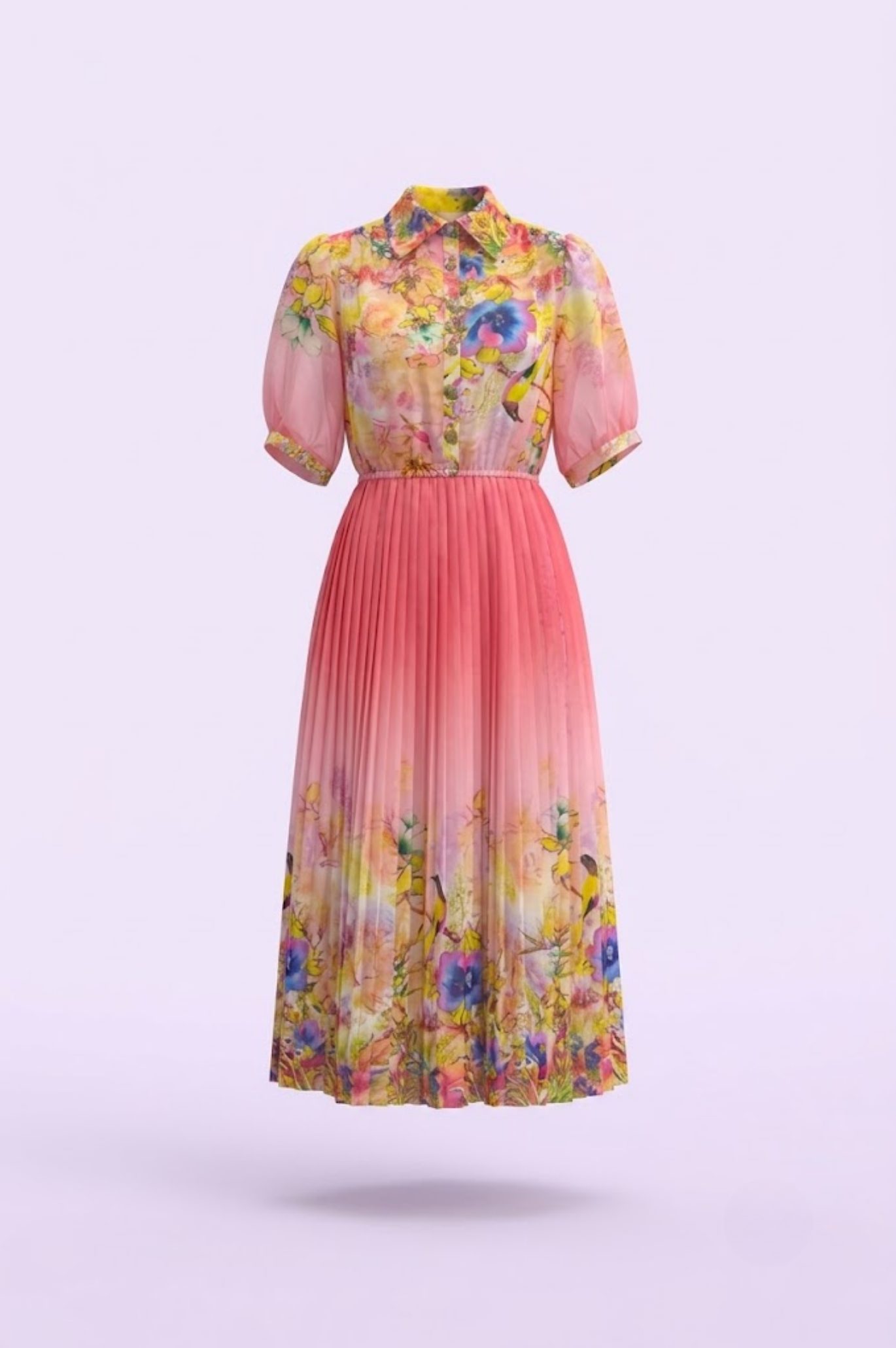Đầm Maxi Vintage Hai Lớp Limited VH41
