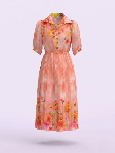 Đầm Maxi Vintage Hai Lớp Limited VH05