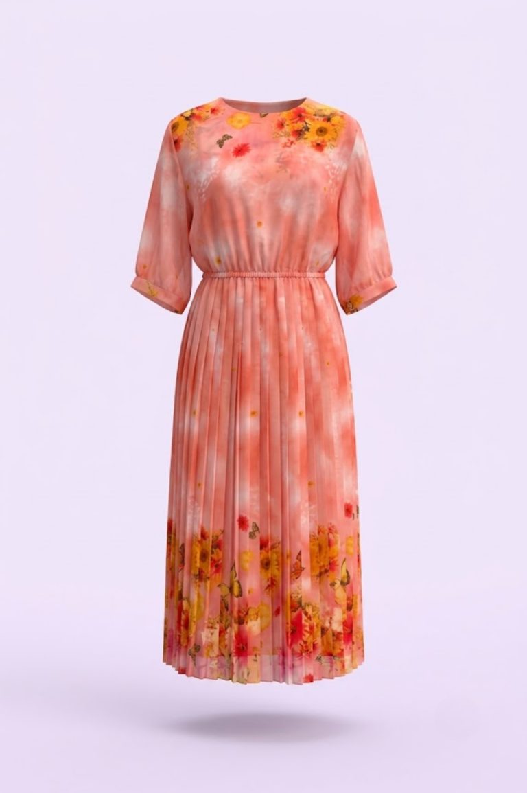 Đầm Maxi Vintage Hai Lớp Limited VH44