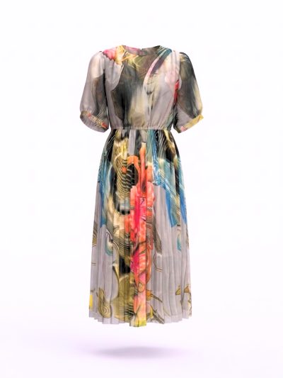 Đầm Maxi Vintage Hai Lớp Limited VH06